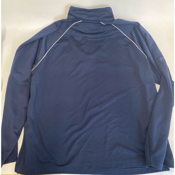 Mens PING 1/4 Zip Golf Sweatshirt Long Sleeve Navy Blue Large - Picture 7 of 7